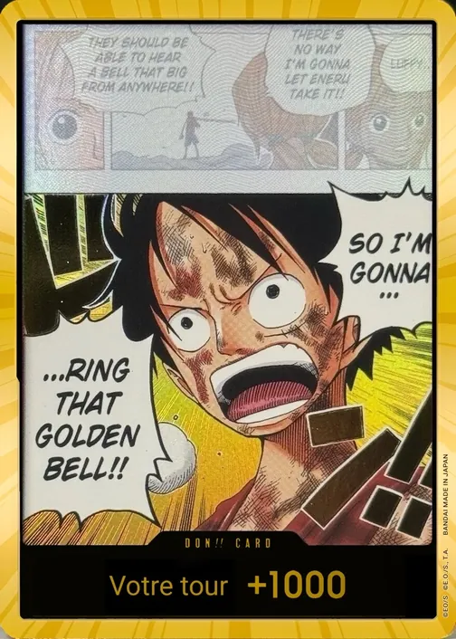 Carte One Piece française DON!! Card (version 2)