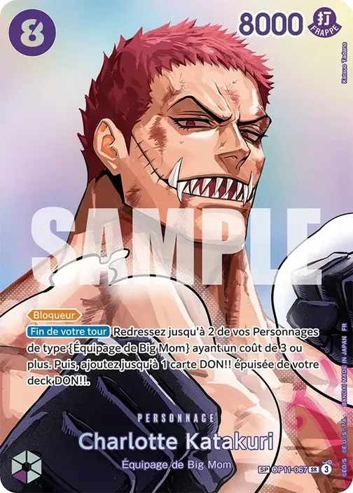 Carte One Piece française OP11-067 Charlotte Katakuri