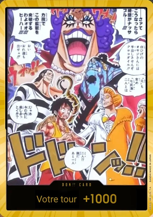 Carte One Piece française DON!! Card (version 2)