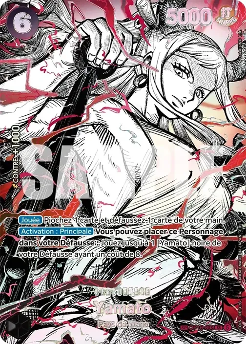 Carte One Piece française OP16-098 Yamato