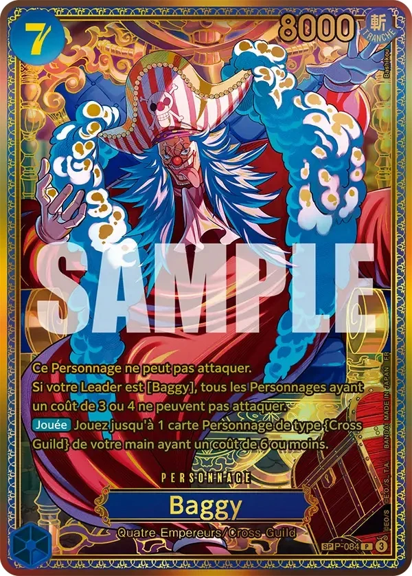 Carte One Piece française Baggy P-084 SP