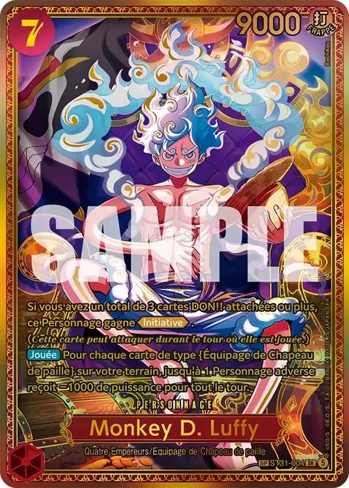 Carte One Piece française ST31-004 Monkey D. Luffy