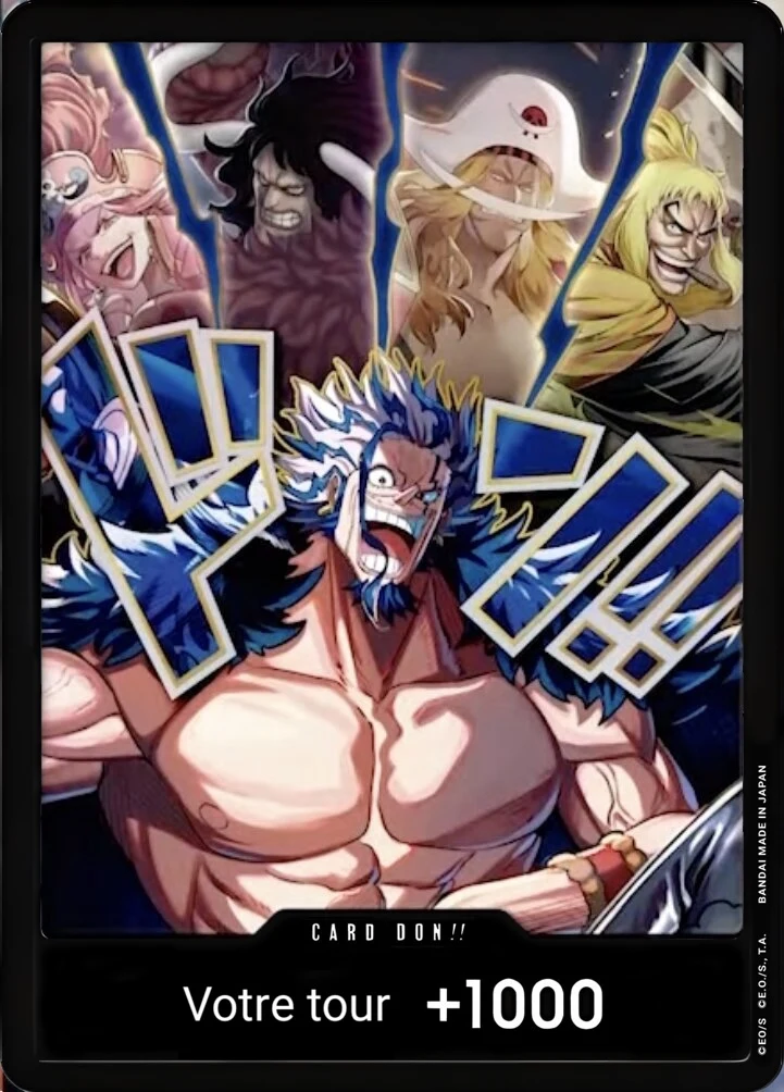 Carte One Piece française DON!! Card