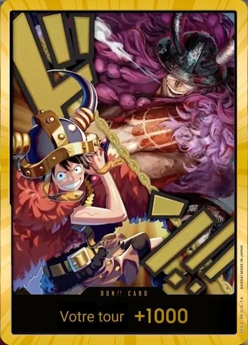 Carte One Piece française DON!! Card (version 6)