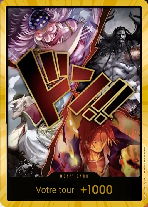 Carte One Piece française DON!! Card (version 7)