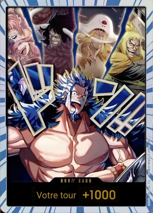 Carte One Piece française DON!! Card (version 8)
