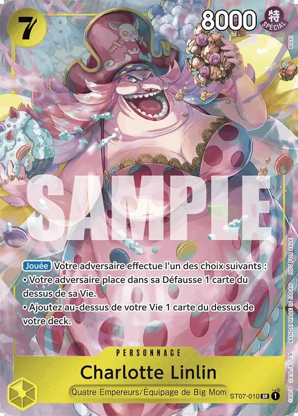 Carte One Piece française Charlotte Linlin ST07-010 SR