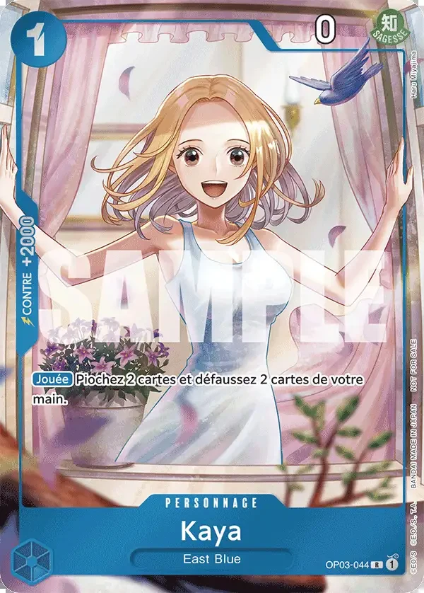 Carte One Piece française Kaya OP03-044 R