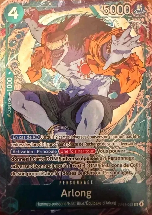 Carte One Piece française OP15-023 Arlong