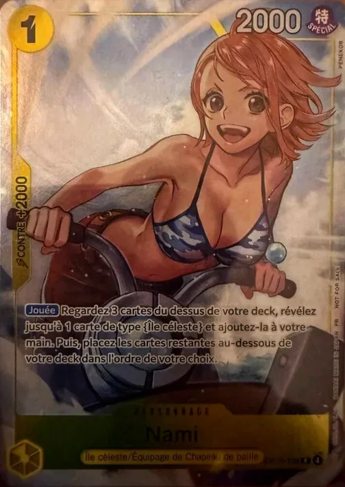 Carte One Piece française OP15-108 Nami