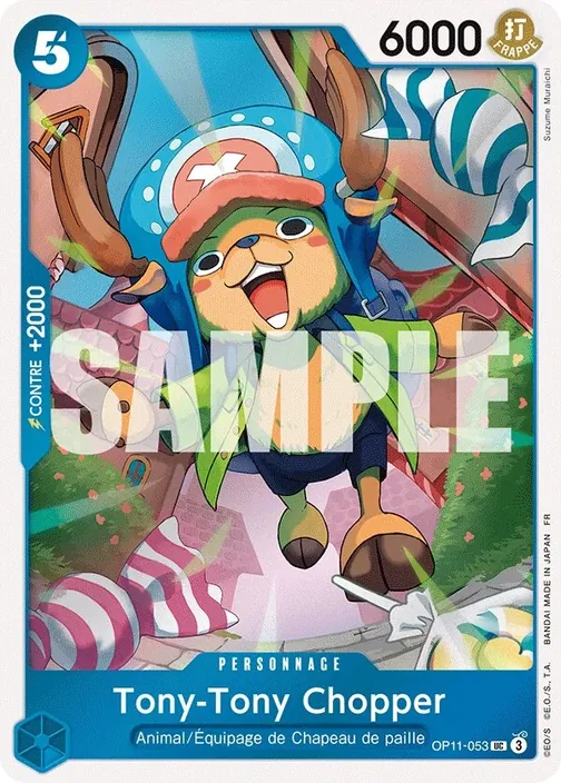Carte One Piece française OP11-053 Tony-Tony Chopper