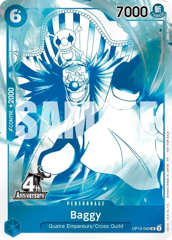 Carte One Piece française Baggy OP12-049 UC