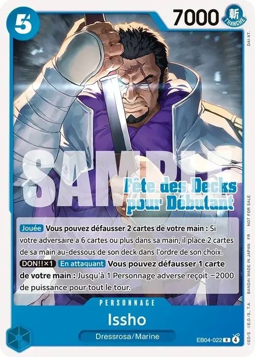 Carte One Piece française EB04-022 Issho
