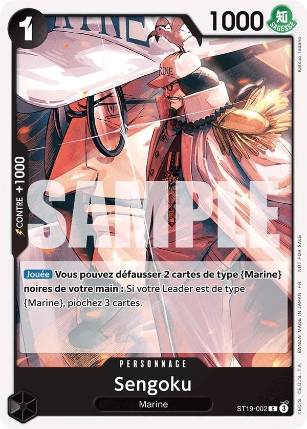 Carte One Piece française Sengoku ST19-002 C