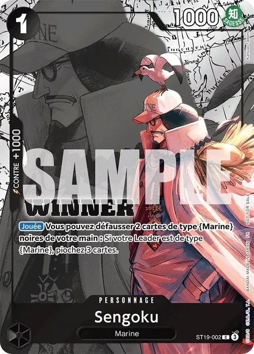 Carte One Piece française ST19-002 Sengoku
