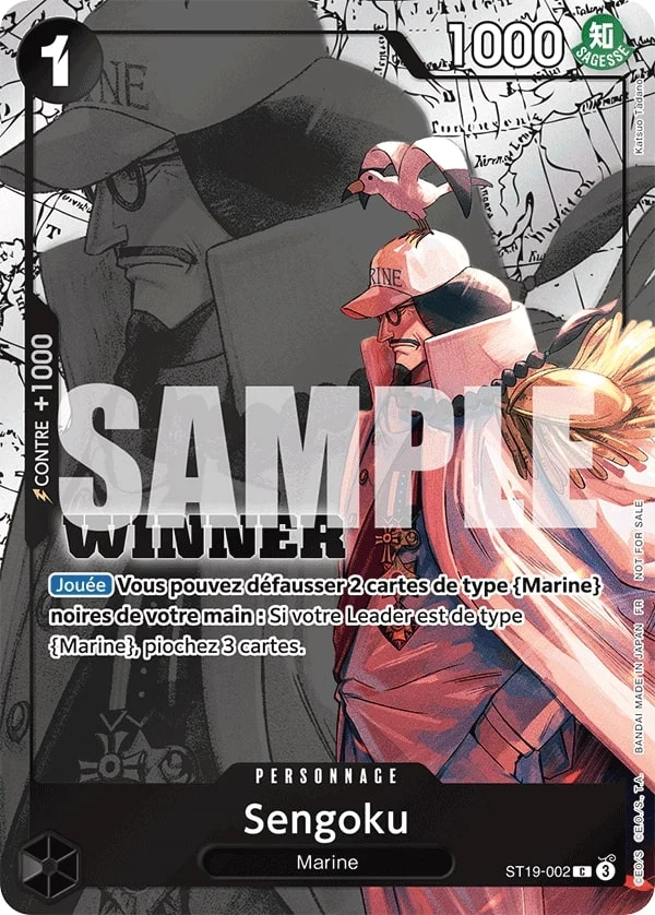 Carte One Piece française Sengoku ST19-002 C