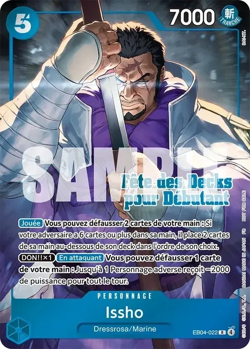 Carte One Piece française EB04-022 Issho