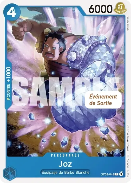 Carte One Piece française OP09-049 Joz