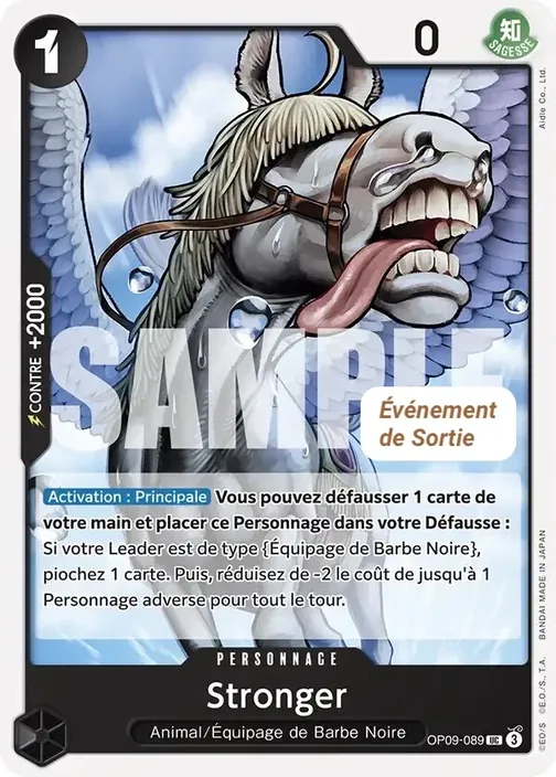 Carte One Piece française OP09-089 Stronger