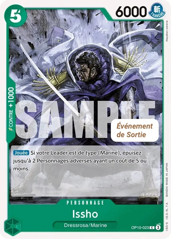 Carte One Piece française Issho OP10-023 C