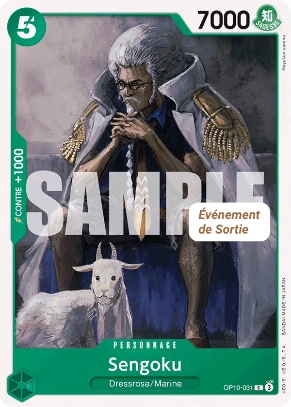 Carte One Piece française Sengoku OP10-031 C
