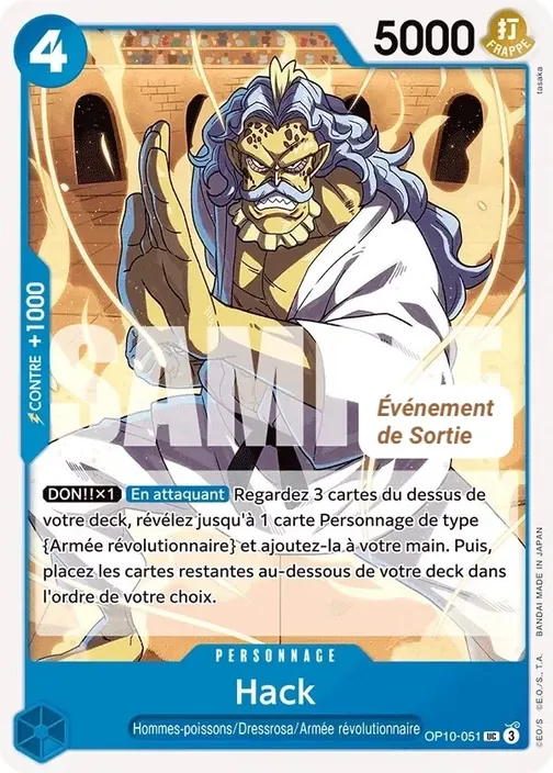 Carte One Piece française OP10-051 Hack