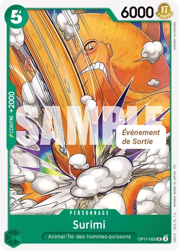 Carte One Piece française Surimi OP11-032 UC