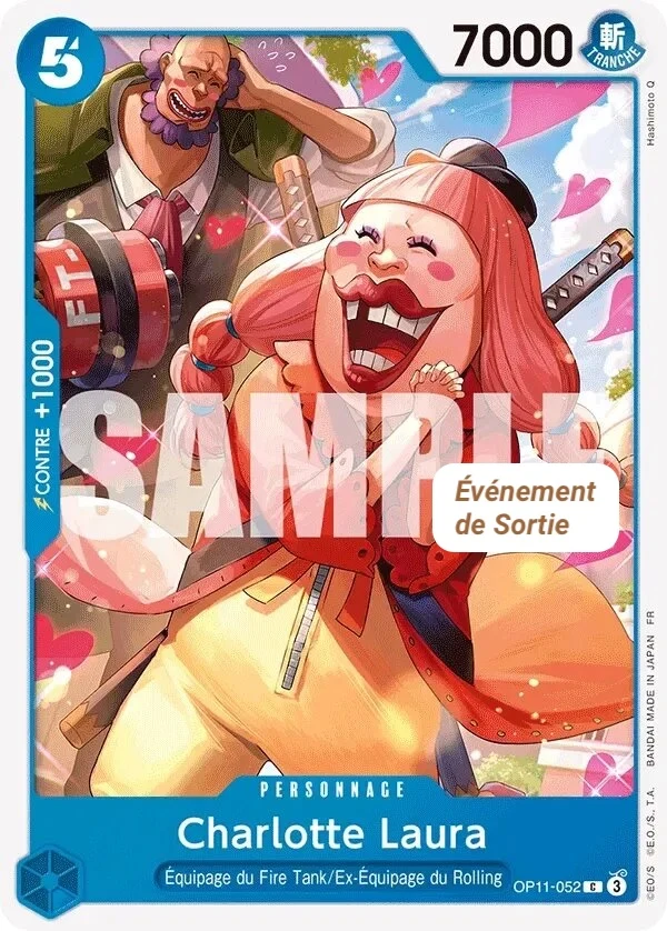 Carte One Piece française Charlotte Laura OP11-052 C