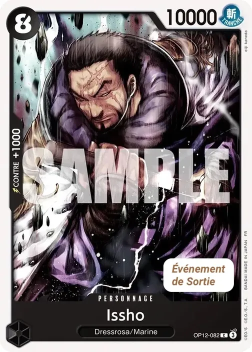 Carte One Piece française OP12-082 Issho
