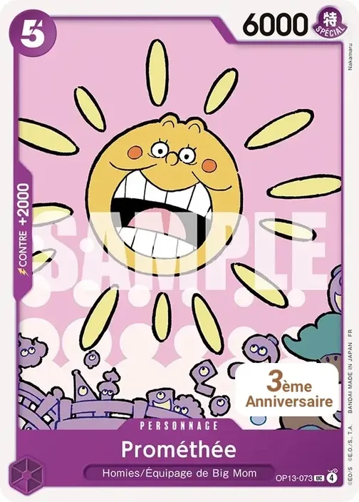 Carte One Piece française OP13-073 Prométhée