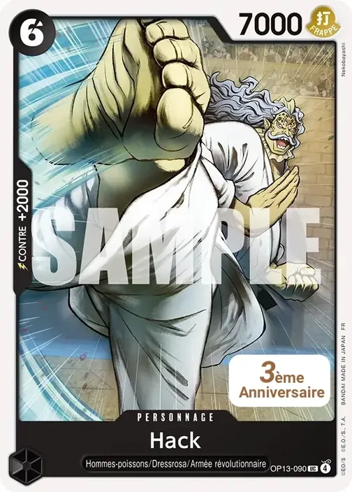 Carte One Piece française OP13-090 Hack