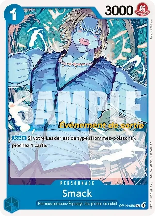 Carte One Piece française Smack OP14-050 UC