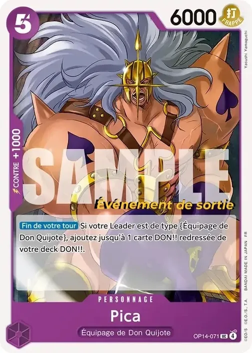Carte One Piece française OP14-071 Pica
