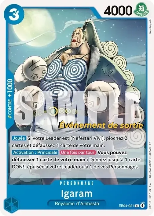 Carte One Piece française EB04-021 Igaram