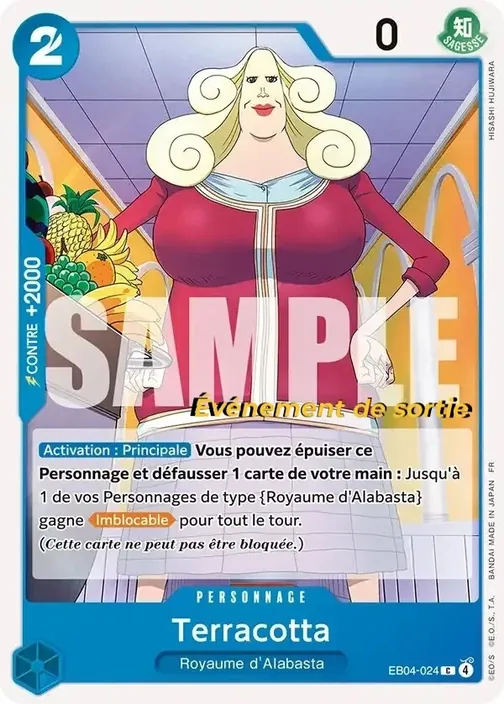 Carte One Piece française EB04-024 Terracotta