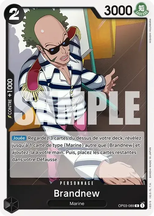 Carte One Piece française OP03-089 Brandnew (version 4)