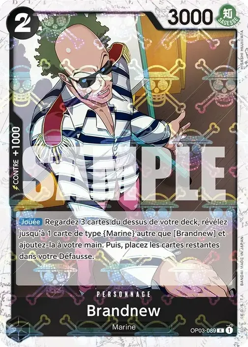 Carte One Piece française OP03-089 Brandnew (version 5)