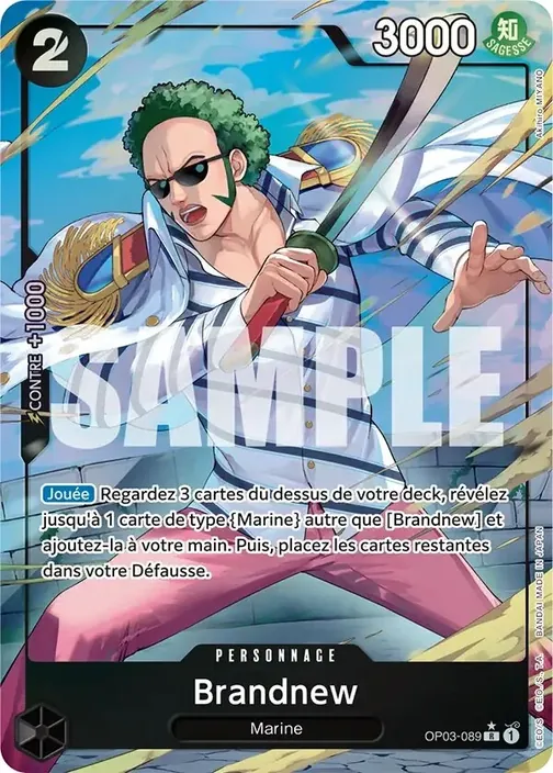 Carte One Piece française OP03-089 Brandnew (version 7)