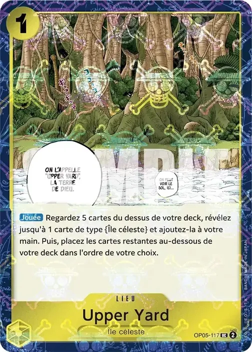 Carte One Piece française OP05-117 Upper Yard (version 2)