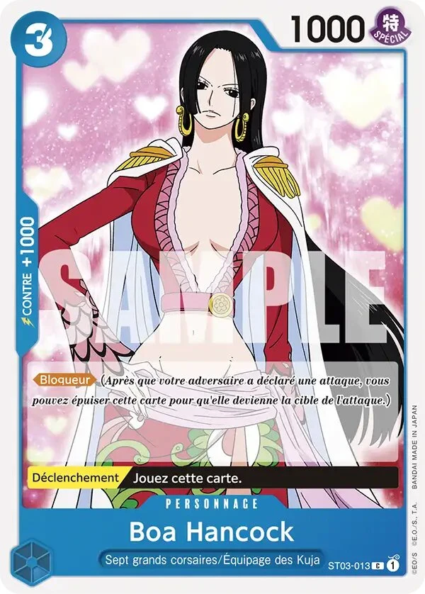 Carte One Piece française Boa Hancock ST03-013 C