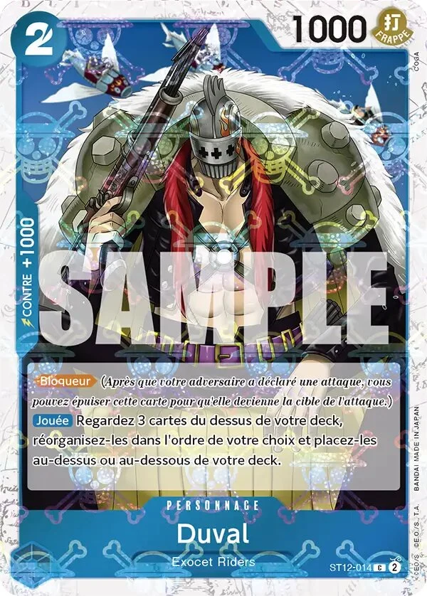 Carte One Piece française Duval ST12-014 C