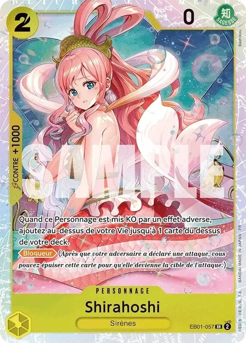 Carte One Piece française EB01-057 Shirahoshi