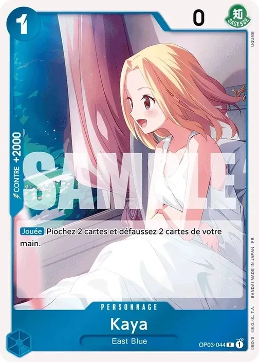 Carte One Piece française OP03-044 Kaya