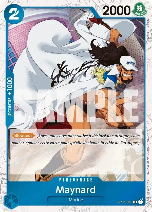 Carte One Piece française Maynard OP05-052 C