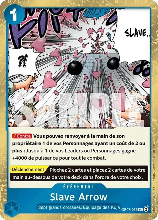 Carte One Piece française OP07-056 Slave Arrow (version 2)