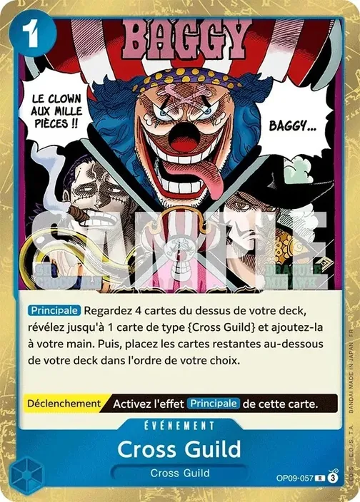 Carte One Piece française OP09-057 Cross Guild