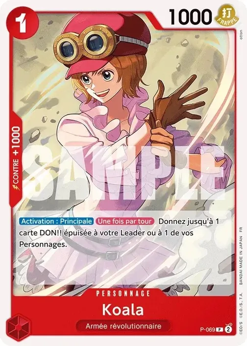 Carte One Piece française P-069 Koala