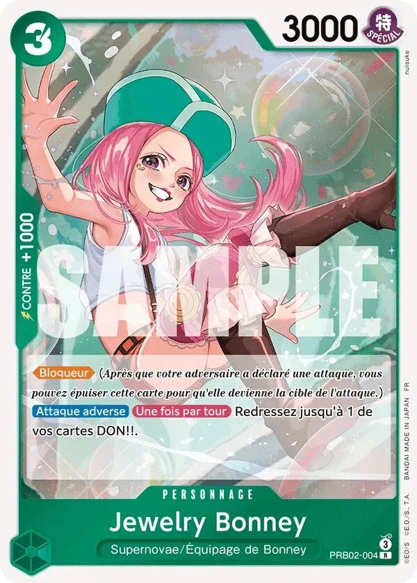 Carte One Piece française Jewelry Bonney PRB02-004 R