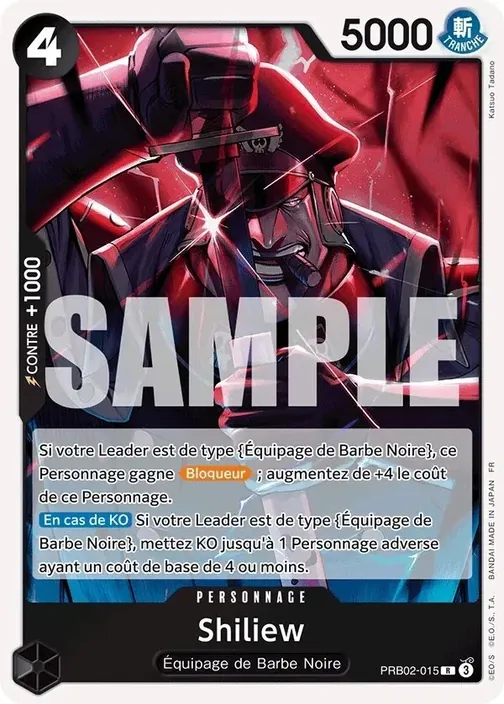 Carte One Piece française PRB02-015 Shiliew