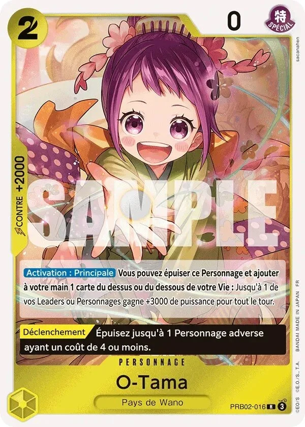 Carte One Piece française O-Tama PRB02-016 R